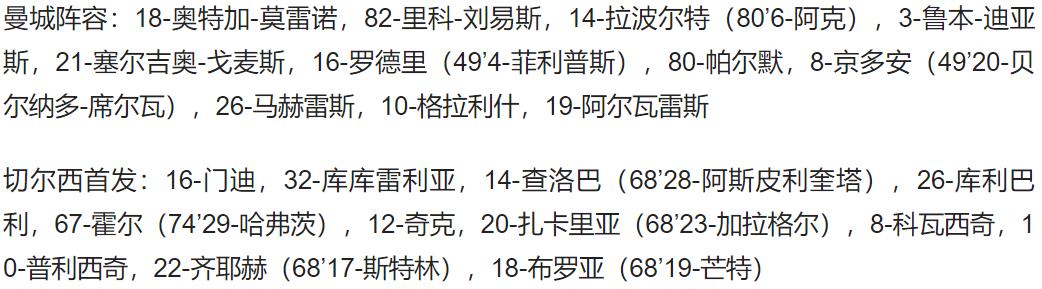 2022曼城vs切尔西直播观看（英联赛杯-曼城2-0淘汰切尔西 马赫雷斯任意球建功 阿尔瓦雷斯破门）