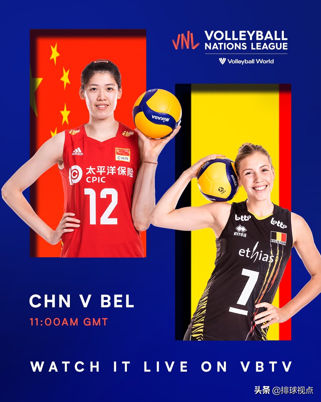 中国女排vs比利时直播CCTV(CCTV5 19:00 直播中国女排vs比利时，对手四人染疫临时调兵遣将)