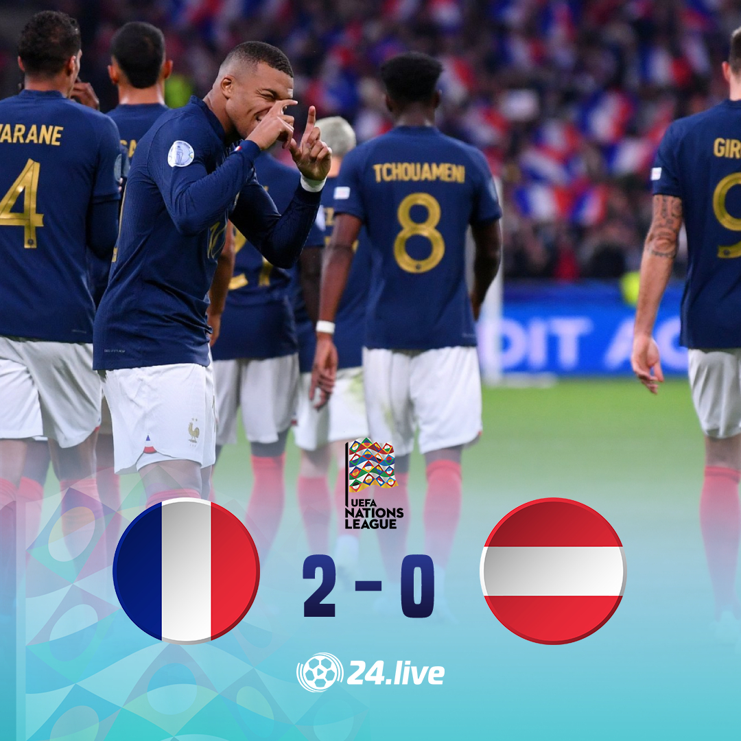 欧国联 葡萄牙4-0大胜捷克 法国0-2负丹麦 西班牙1-2瑞士