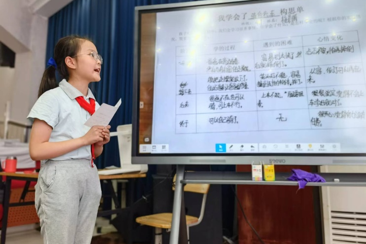 中和小学开展主题为“信息技术支持下的习作专题研修”研讨活动