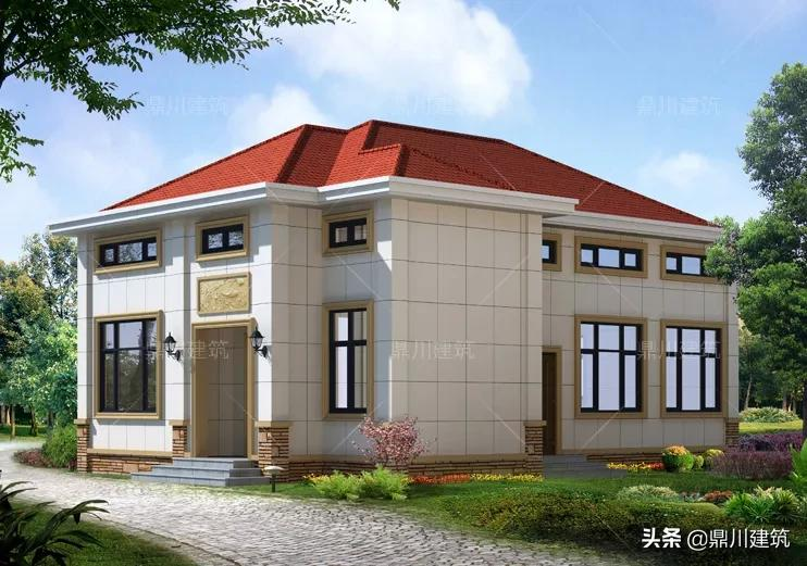 11套一层半农村别墅,养老自住休闲都合适,省钱功能还很全