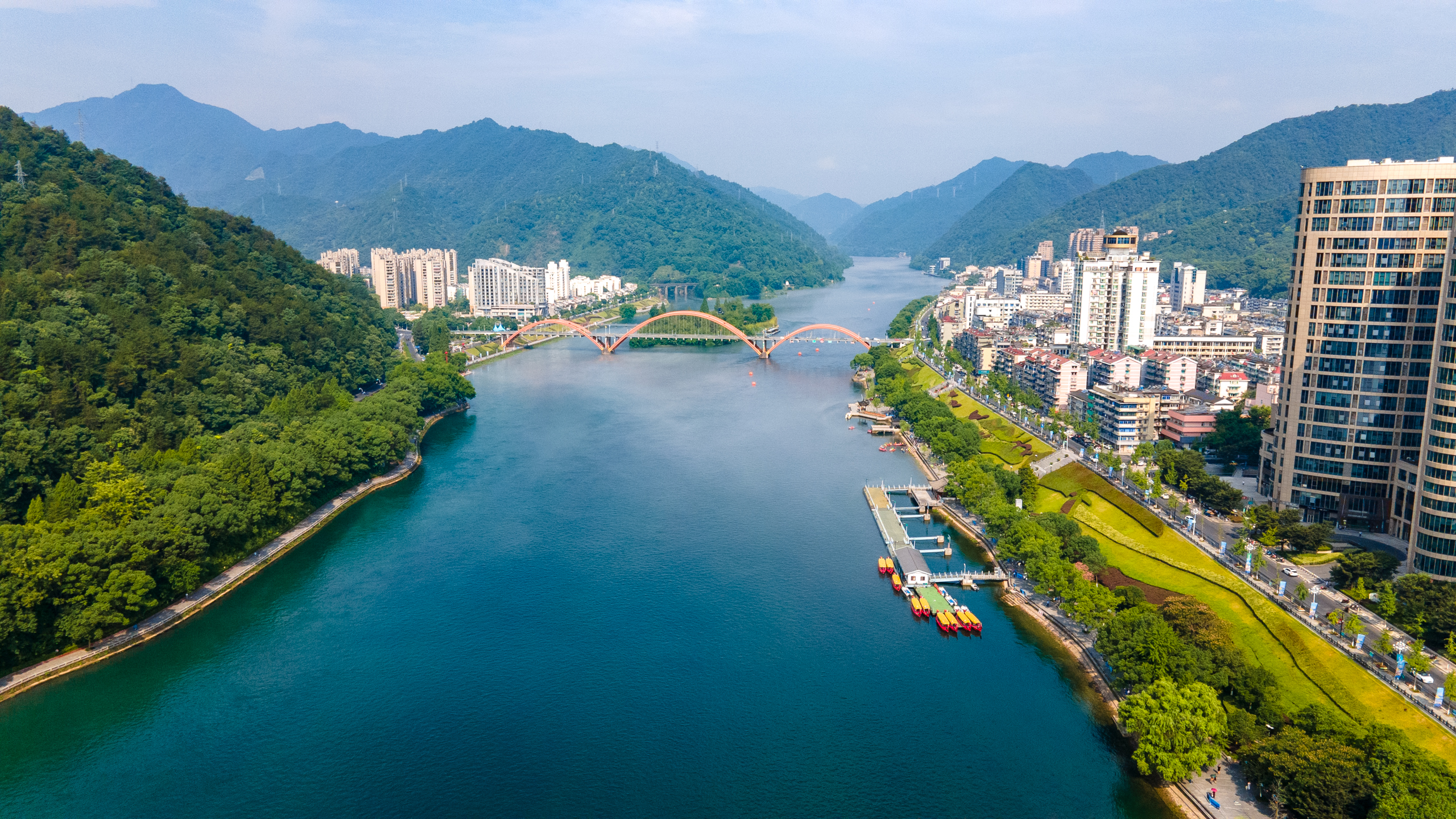 建德天氣17建德新安江水冷得冰涼