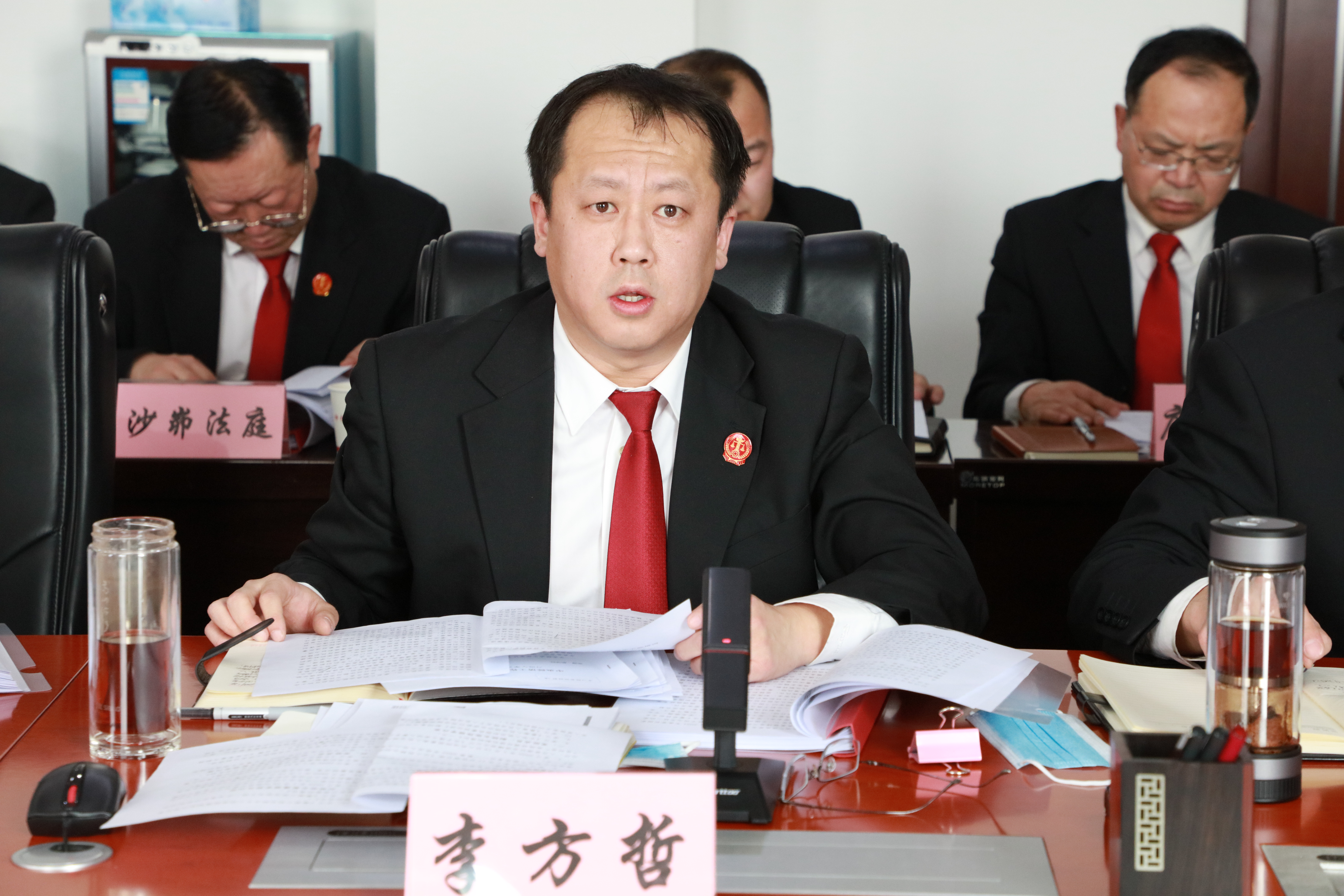 踔厉奋发谋发展 笃行不怠开新局——神木市法院党组理论学习中心组2022年第一次集中学习