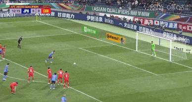 中国男足0:2不敌日本队，卡塔尔世界杯出线基本无望