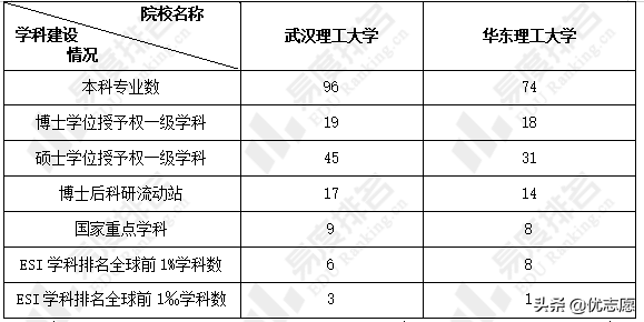 武汉理工大学和华东理工大学本科教学质量对比分析来啦