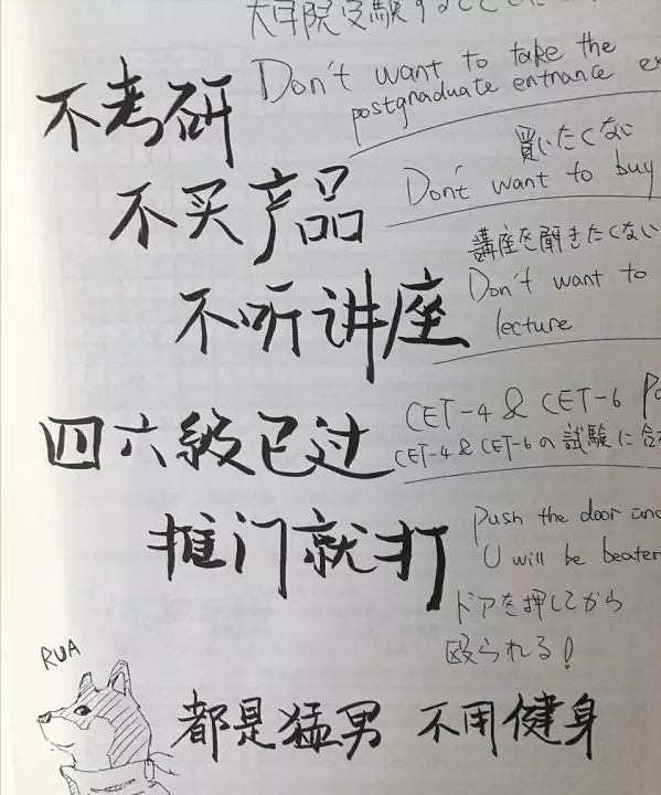 为防止外来骚扰，大学生们发明了“勿扰标语”，辅导员查寝笑出声