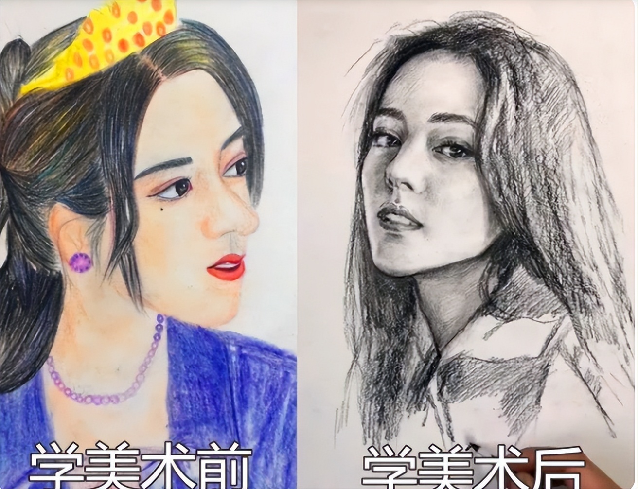 美术生满分作品火了，第一眼看上去平平无奇，细看却全是灵魂画手