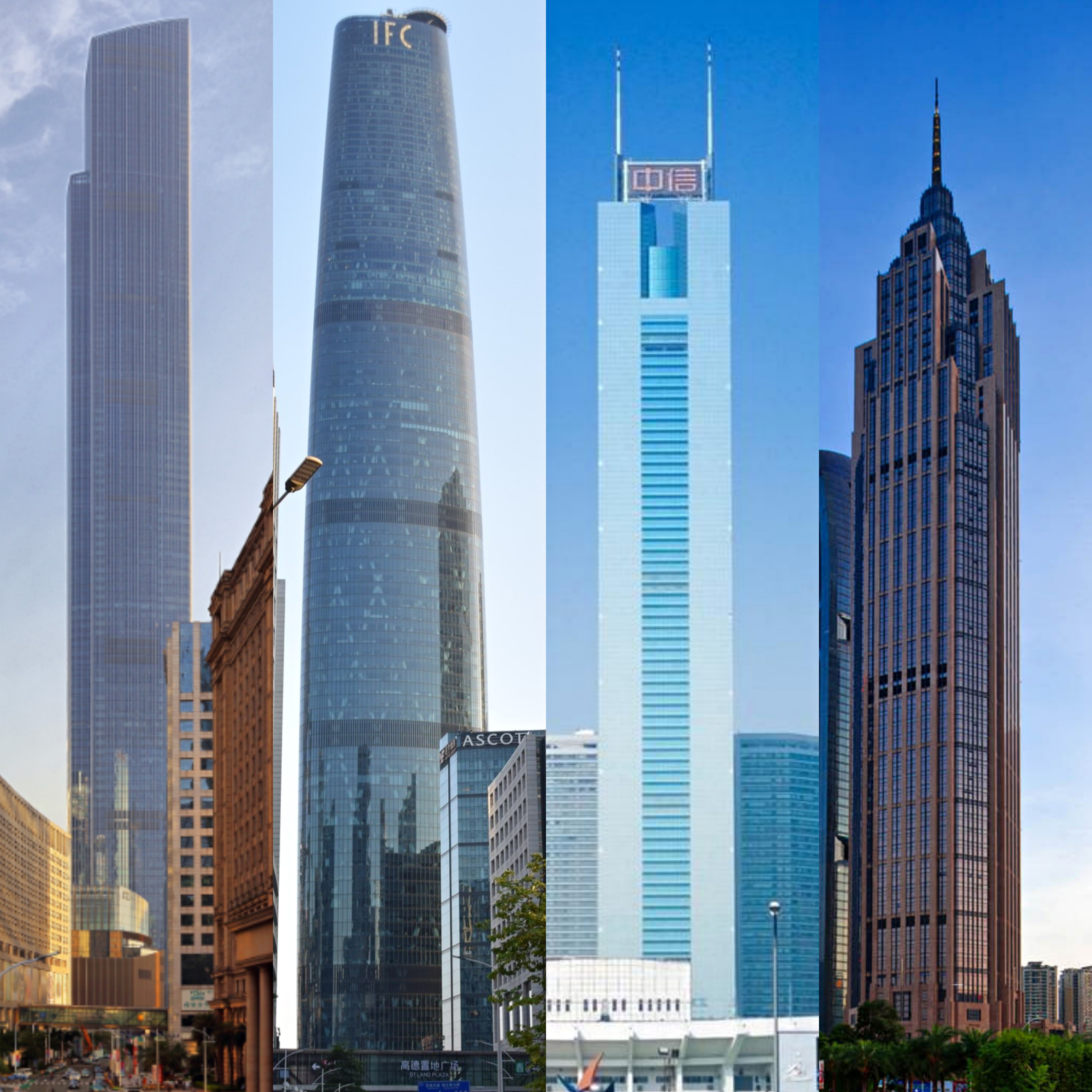 世界上已竣工最高的100座建筑——中国篇！深圳引领，24城入榜