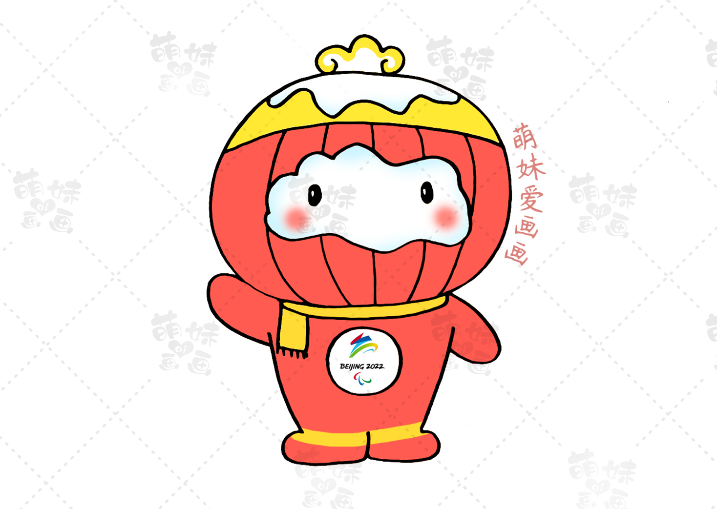 奥运会怎么画(简单漂亮的2022北京冬奥会手抄报及简笔画合集,含文字