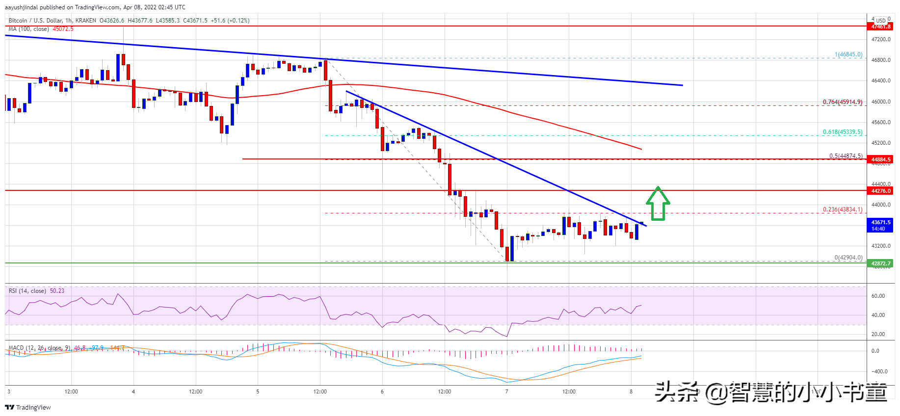 比特币稳定在 43,000 美元以上，为什么 BTC 可以恢复得更高