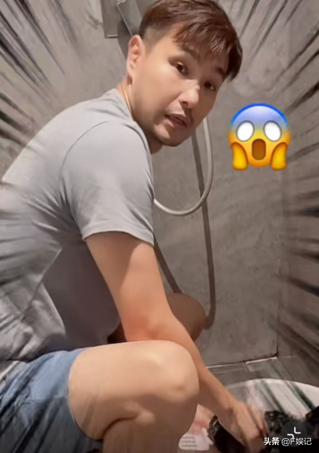 TVB视帝陈展鹏一家三口轮流手洗衣服 女儿孝顺父母愿意手洗衣服