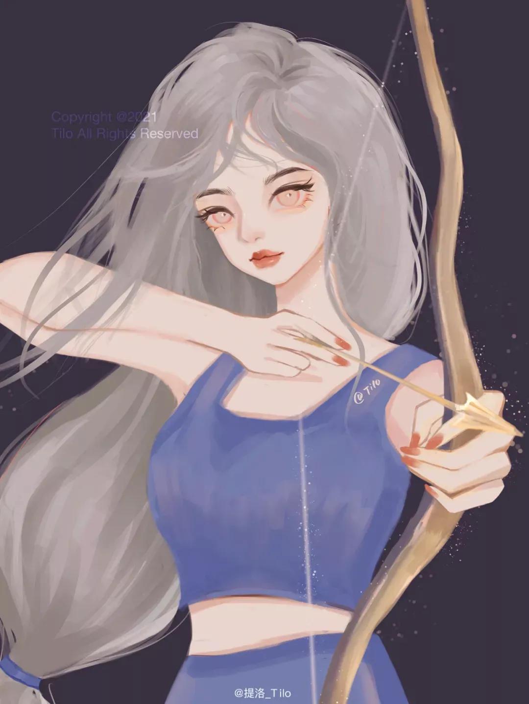 12星座少女图 梦幻十二星座少女图片 - 时代开运网