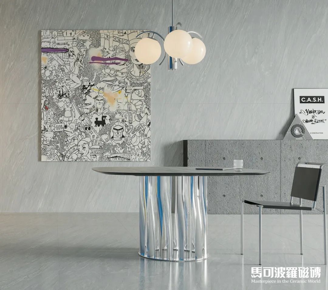 以科技呈現自然美學，馬可波羅AI隨機無限連紋大有紋章