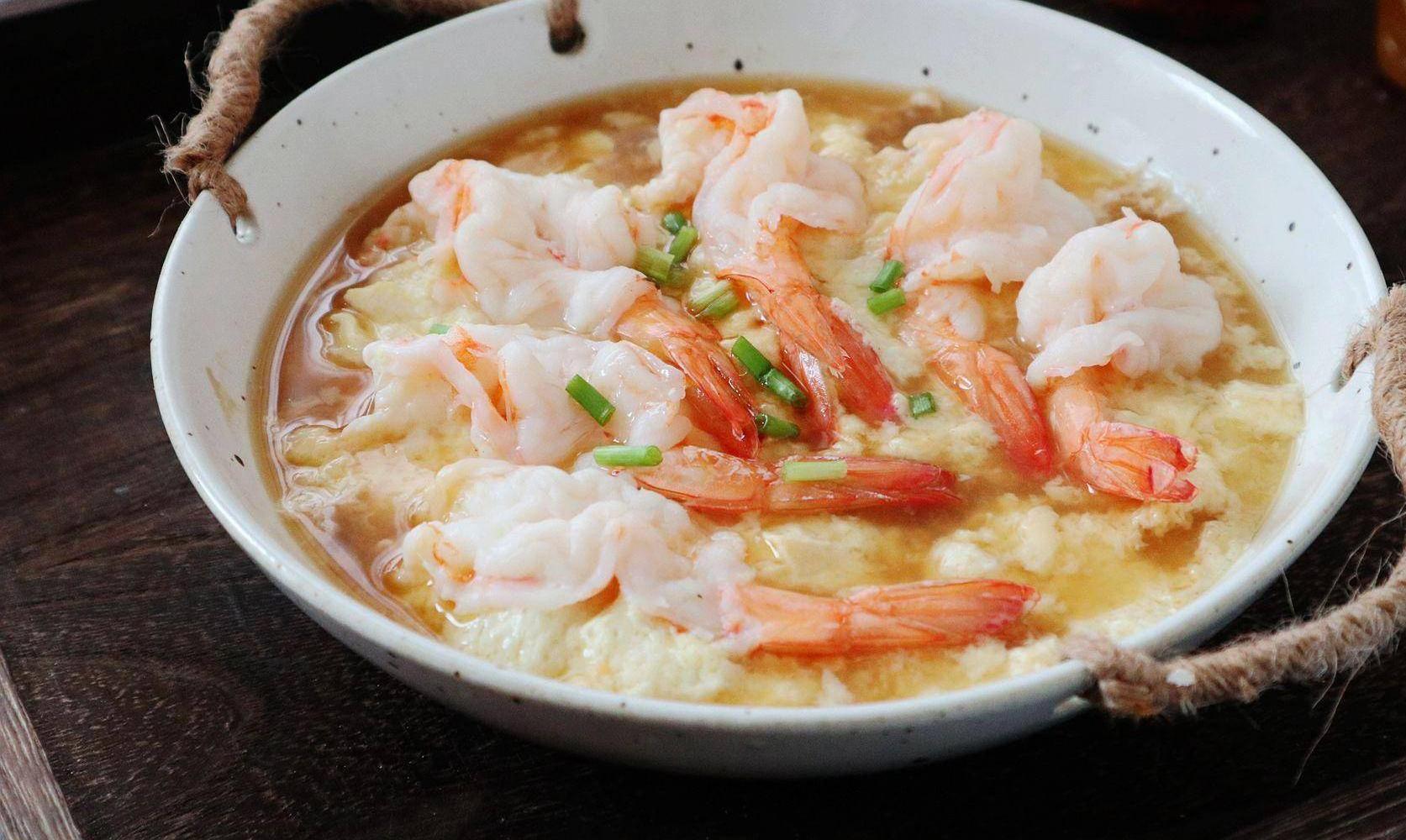 图片[1]-【虾仁蒸豆腐】做法步骤图  简单蒸一锅 解馋过瘾 孩子们特喜欢-起舞食谱网