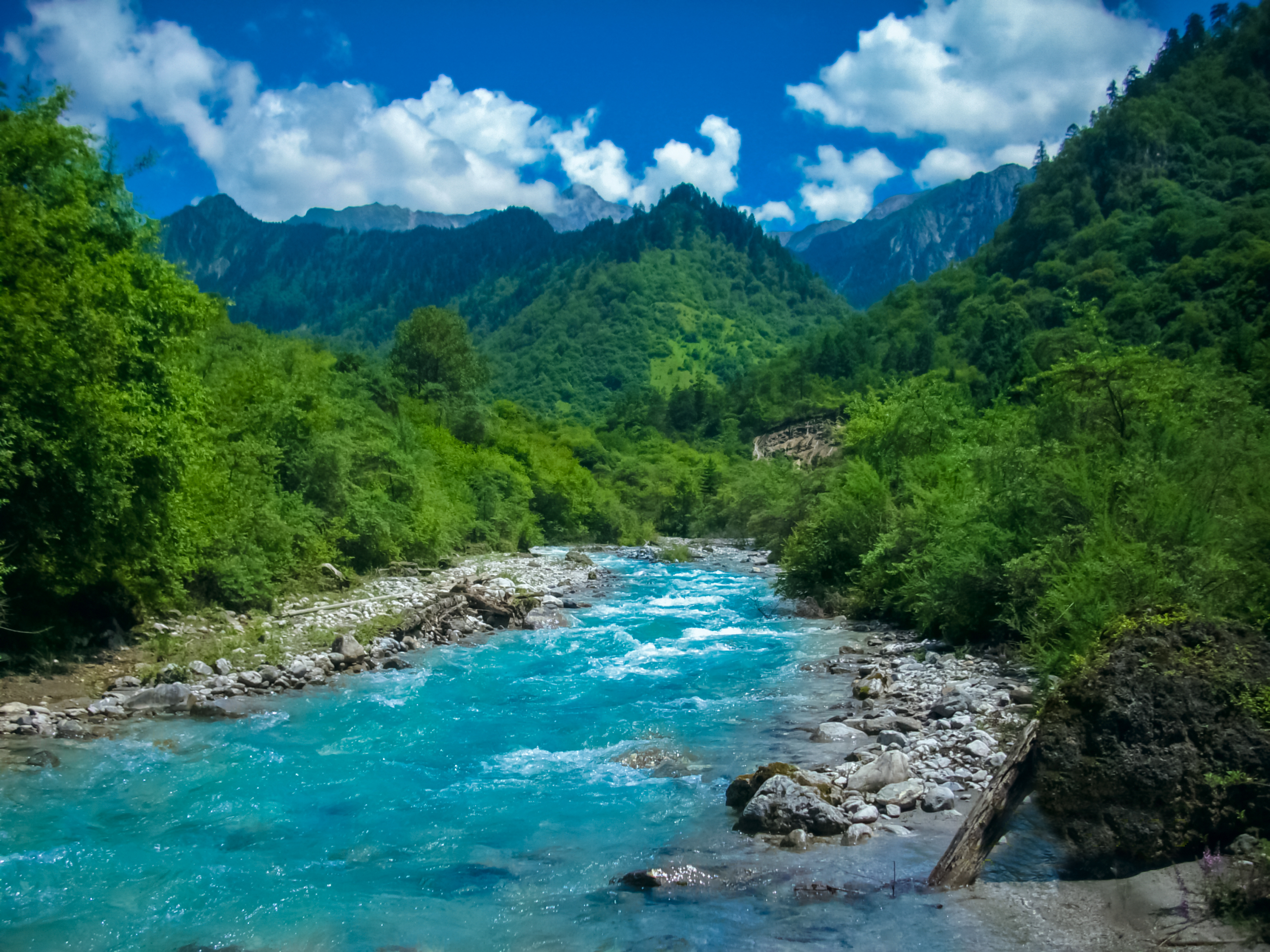 小河风景图片真实照片图片