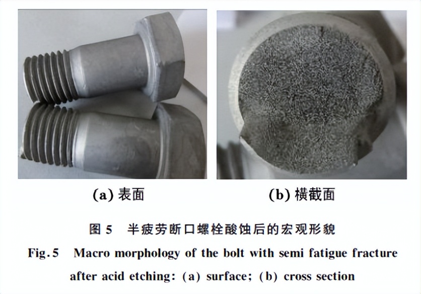 分享：某挖掘机高强螺栓断裂原因分析