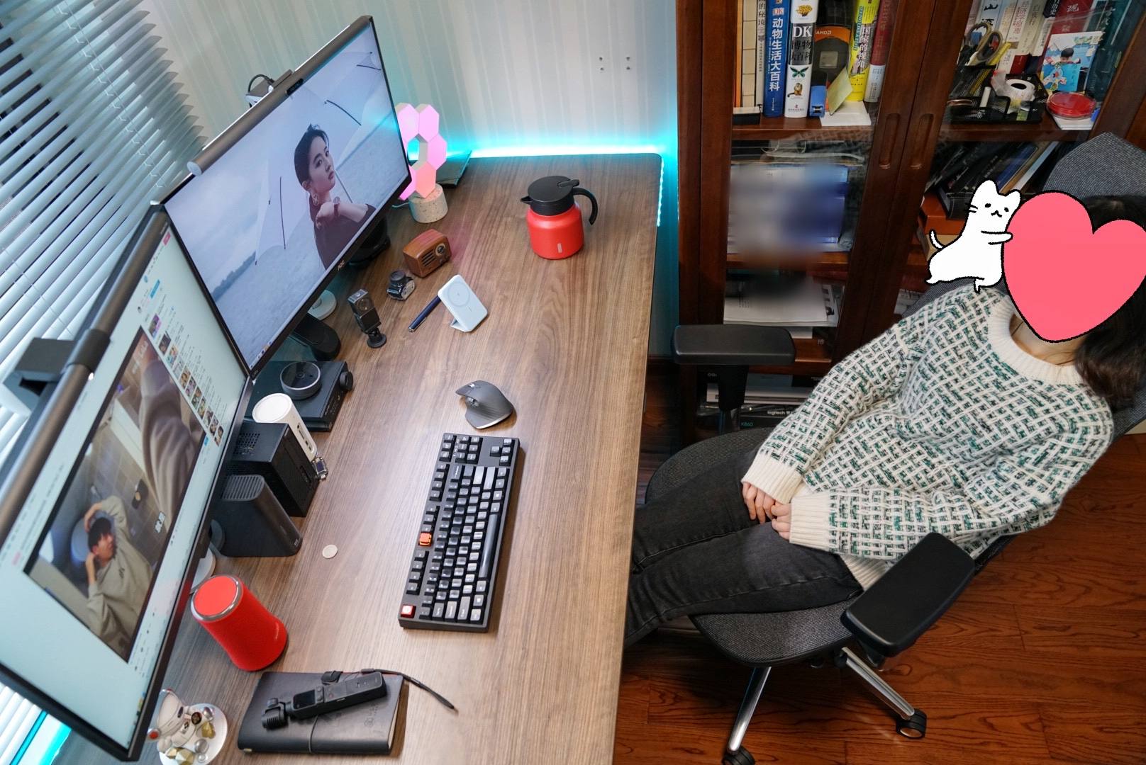 一桌一椅一世界！这才是我理想中书房该有的样子（附桌底理线）