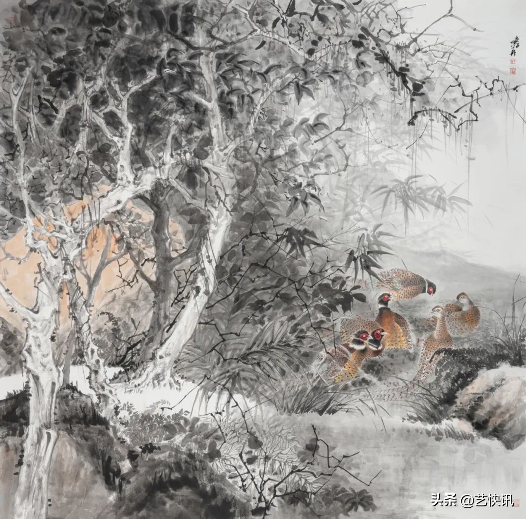 自强不息 · 德立坤华 | 郑坤华-工笔花鸟赏析