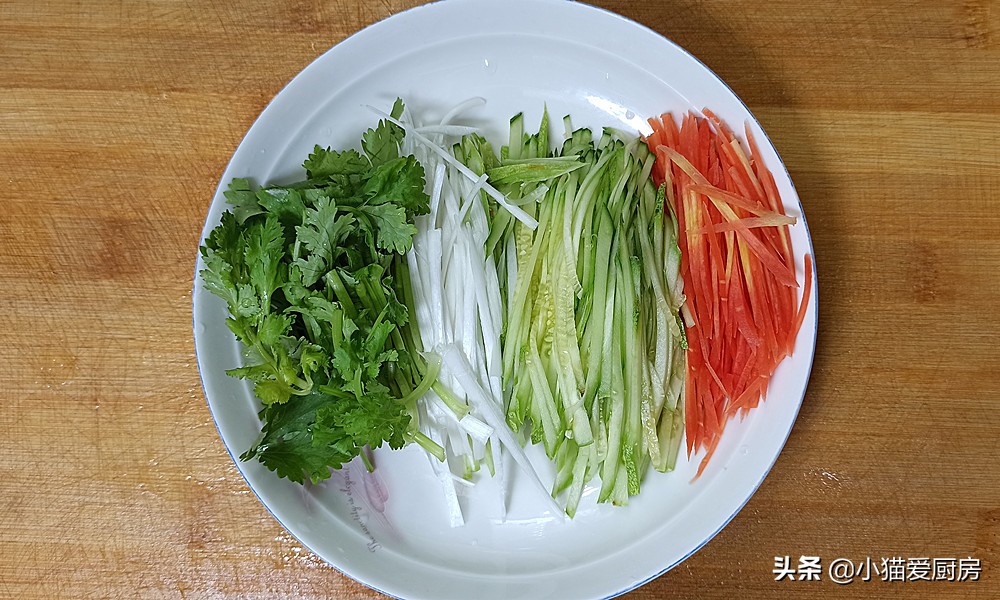 图片[6]-好看又好吃的豆皮蔬菜卷 搭配灵魂蘸料 营养味美 吃完不长肉-起舞食谱网