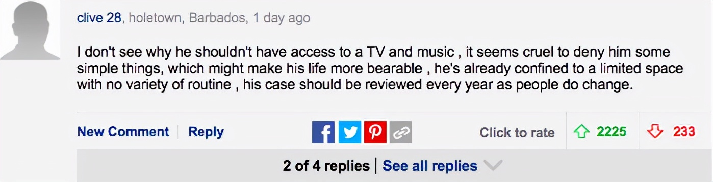 英国“食人魔”专杀恋童变态，被锁地牢38年，网友：比死刑残忍