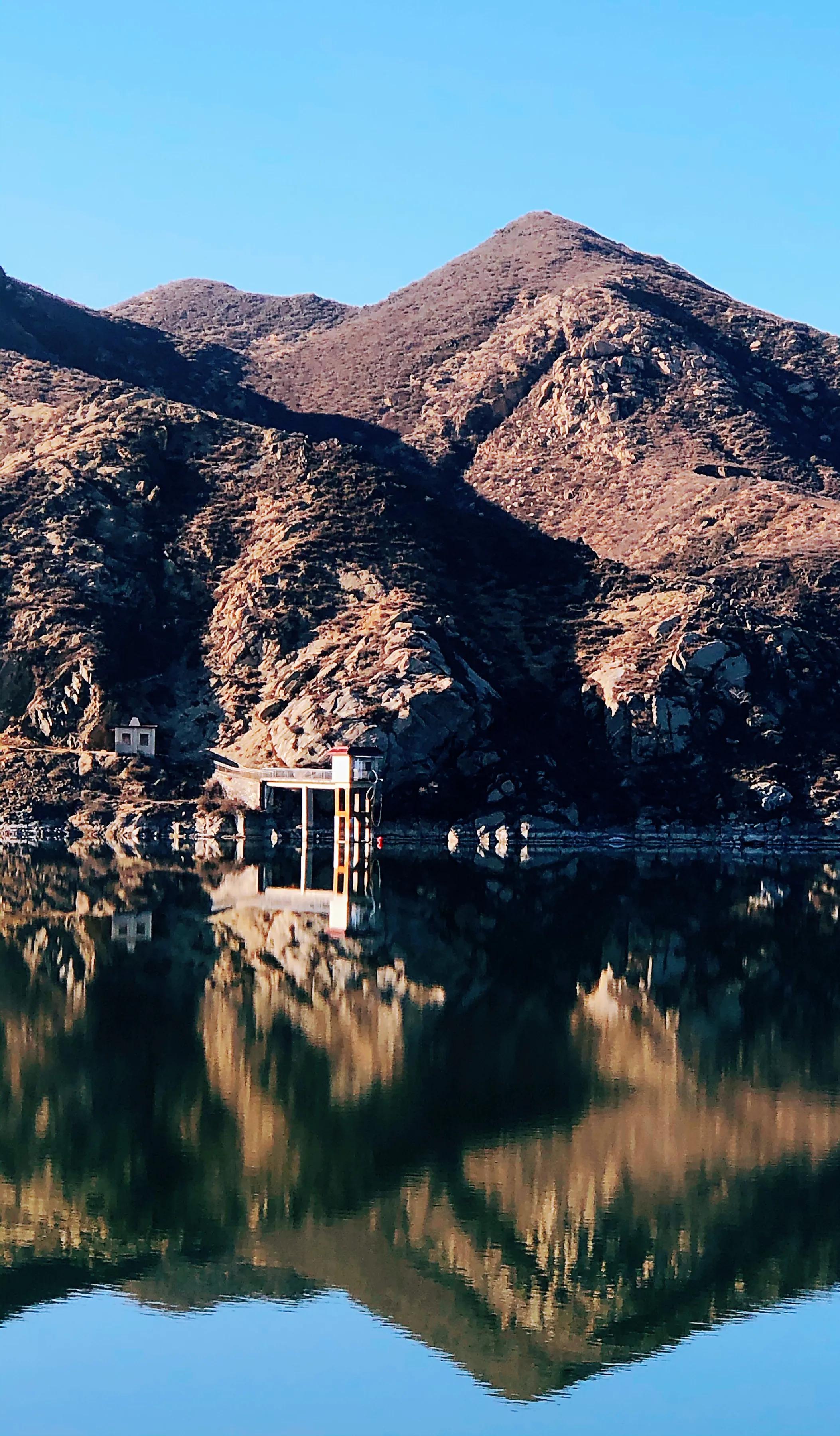 家乡一景～冬日的观上水库