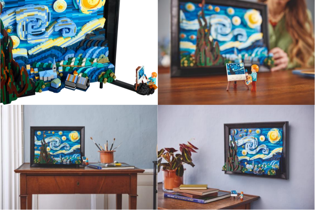 全新乐高IDEAS星月夜重磅发布惊艳重现文森特·梵高的代表画作