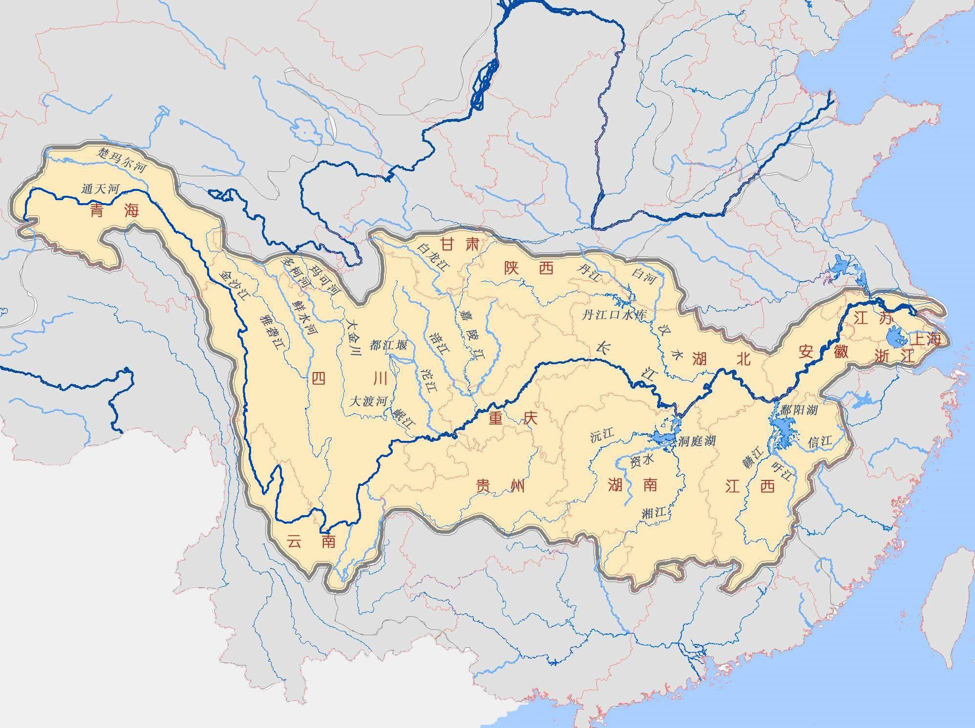 为什么我国有些地区的河流叫“河”，而有些地区则叫“江”？