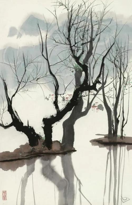 中国美协历届主席及近代著名中国画家作品选「珍藏版」