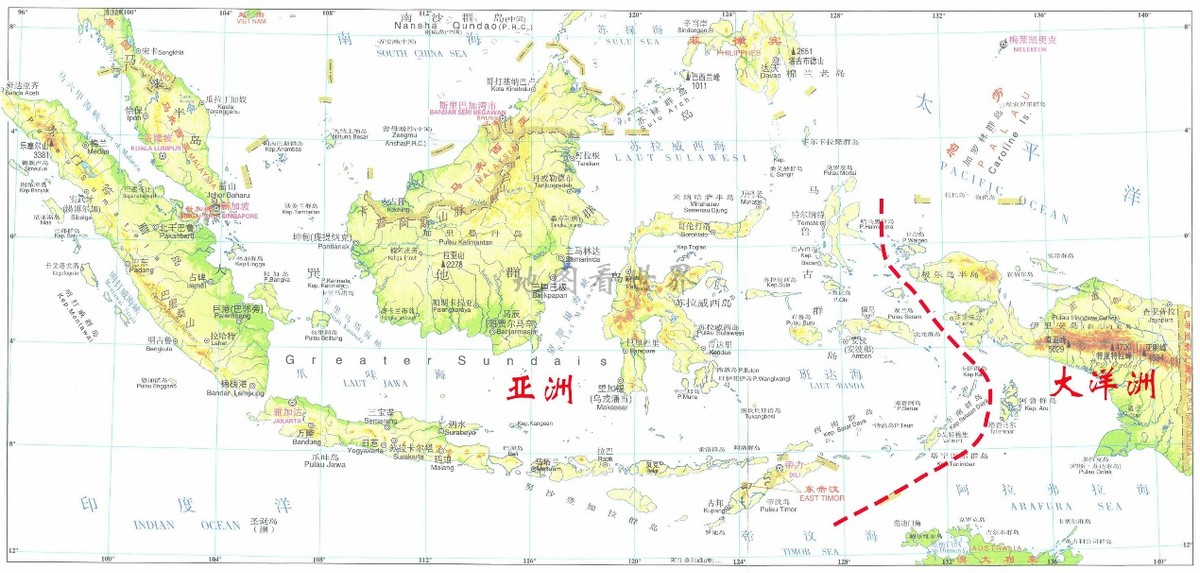 西欧包括哪些国家(国家趣谈18：跨洲国家地图——法国地跨五大洲，英国地跨六大洲)