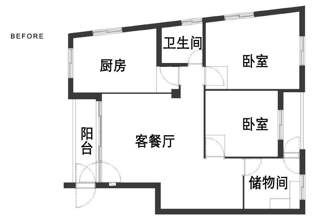 她买下86㎡的老房，改造成「毛坯复古风」，住过才知道有多舒服