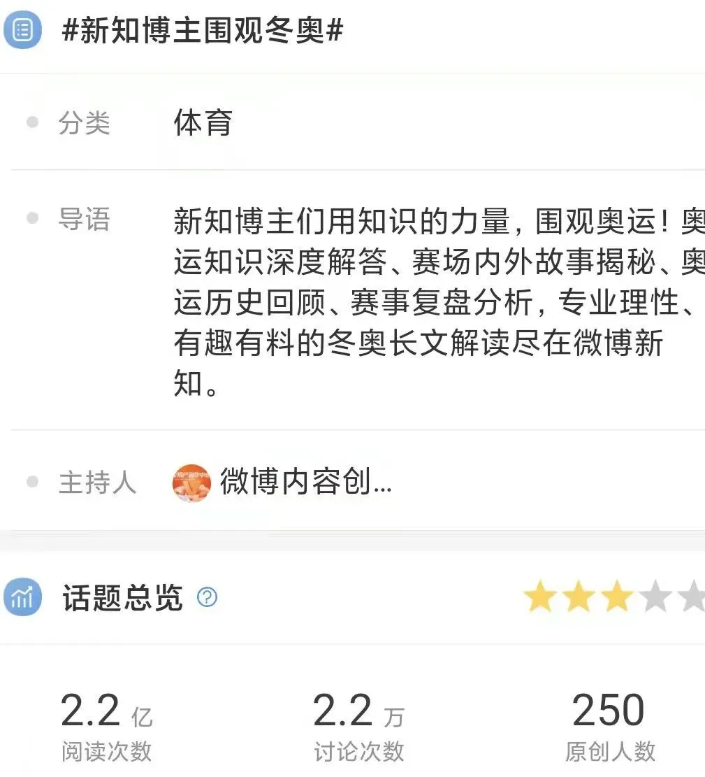 高效、优质、新知，微博何以构建最强冬奥舆论场？