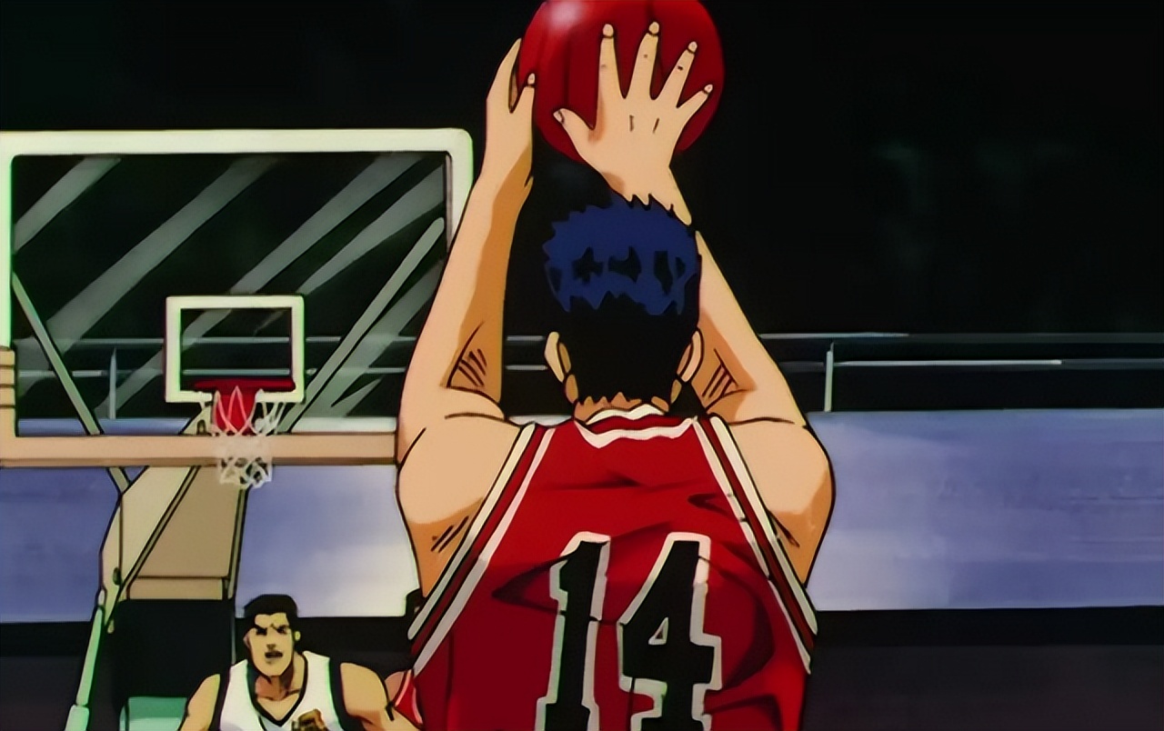 扣篮图片霸气壁纸动漫(《灌篮高手》令人羡慕不已的技能,森重宽扣烂