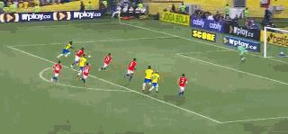 南美世预赛-内马尔库鸟点射 小熊破门！巴西4-0智利