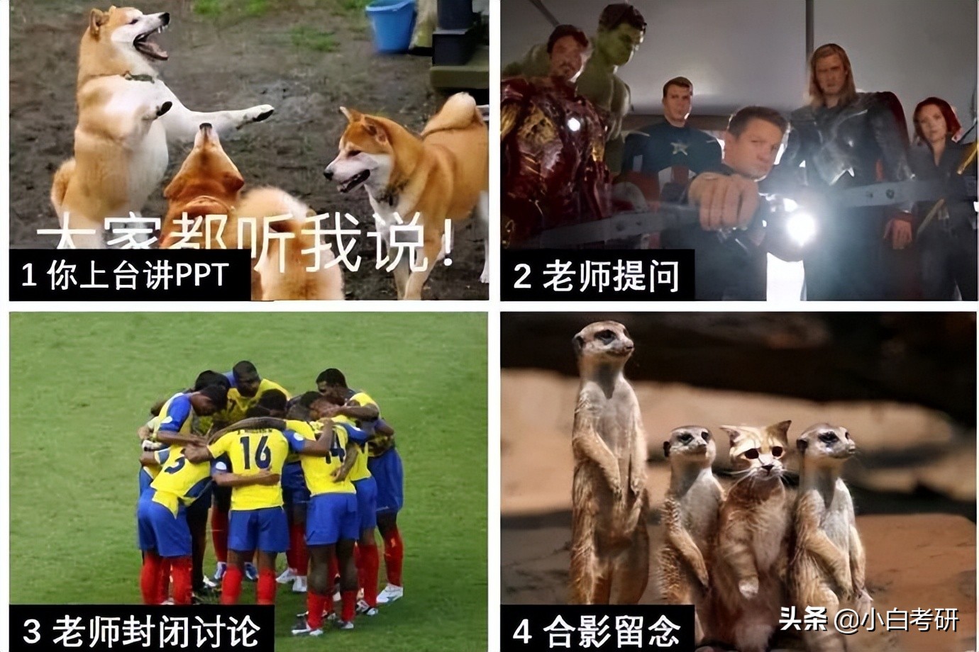 硕士OO答辩现场！想象中的答辩VS真实的答辩，笑死了