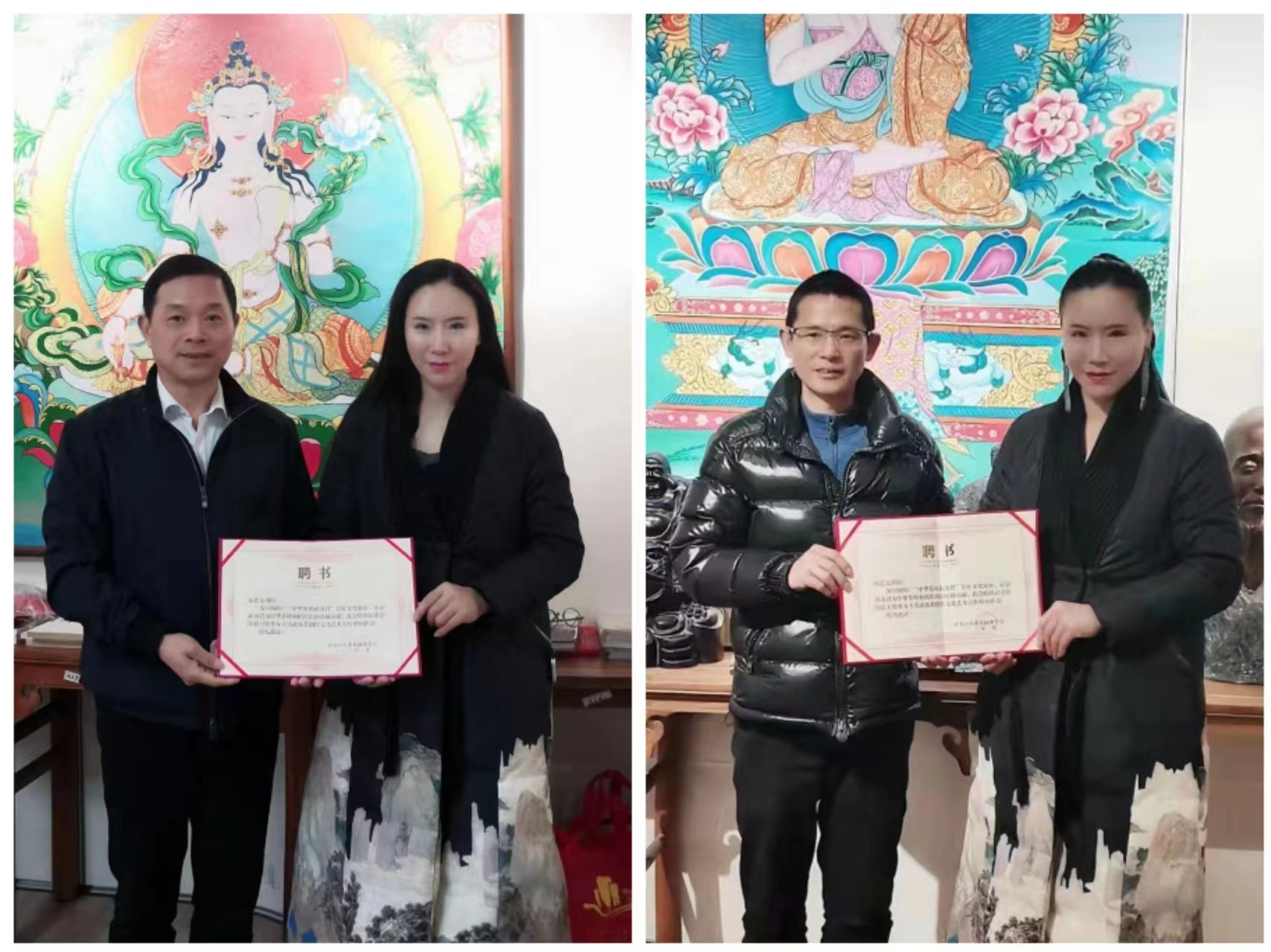 二十四节气神将图——著名画家「王俊英」壁画作品欣赏