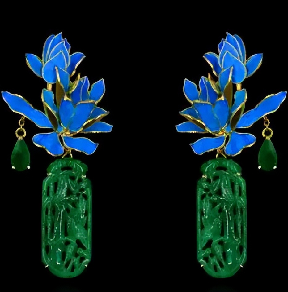 清朝宫廷点翠艺术形式在首饰设计中的运用