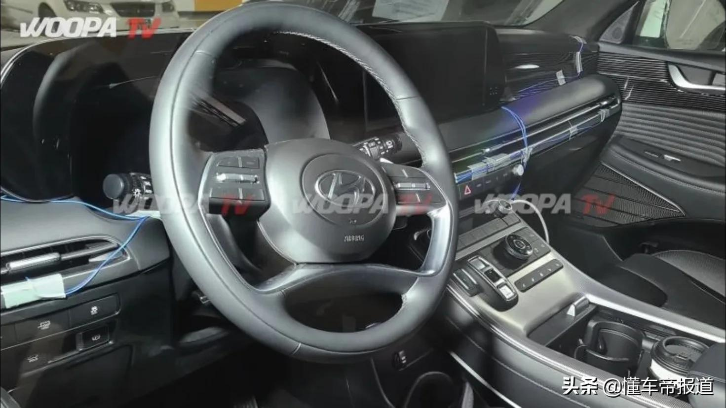 新车|六缸+七座,对标途昂、汉兰达,新款现代帕里斯帝曝光