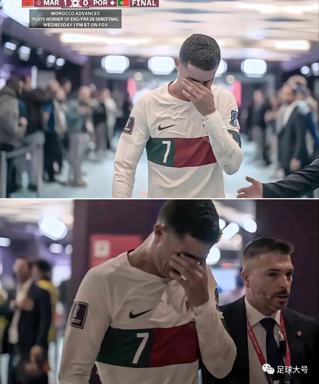 世界杯法国球员姆有没有被罚下（谢幕！C罗泪别世界杯，姆总笑了）