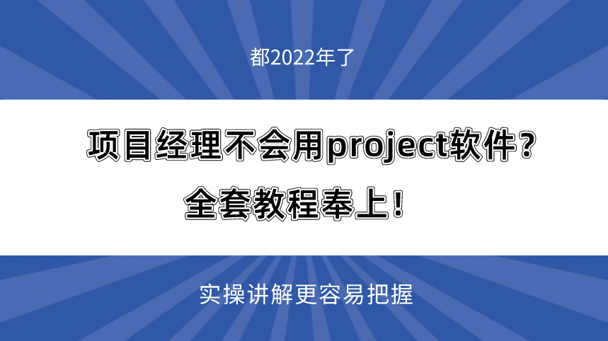 project软件使用教程