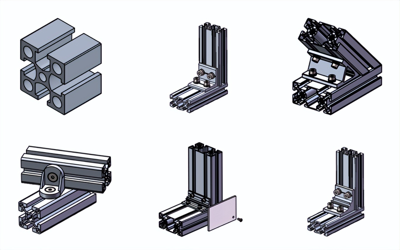 专用工业铝型材配件中使用较多的有哪几款？——仕瑞达