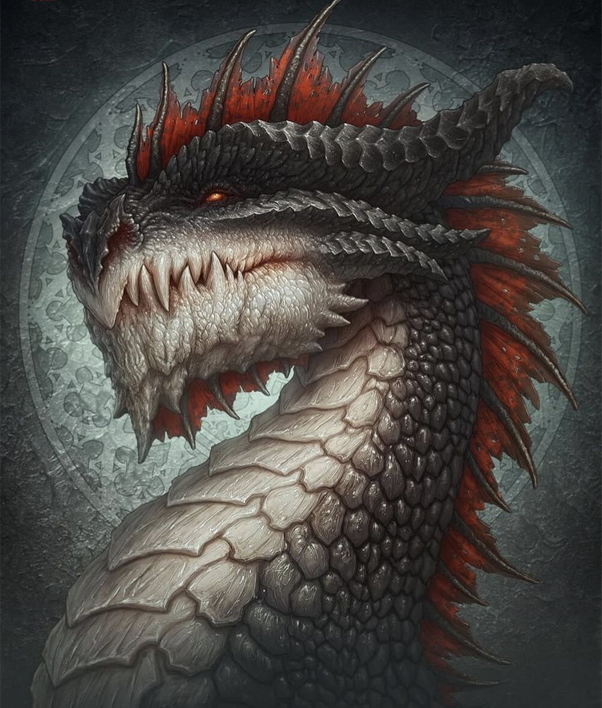 最霸气龙图片(二次元里面的各种巨龙形象) - 赤虎壹号