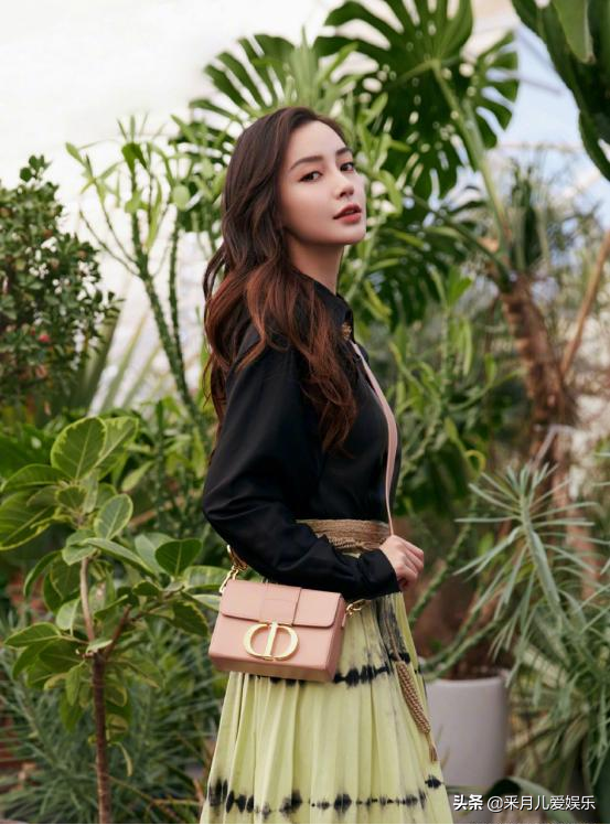 娱乐圈中的时尚达人Angelababy,穿搭风格可甜可咸,又飒又美