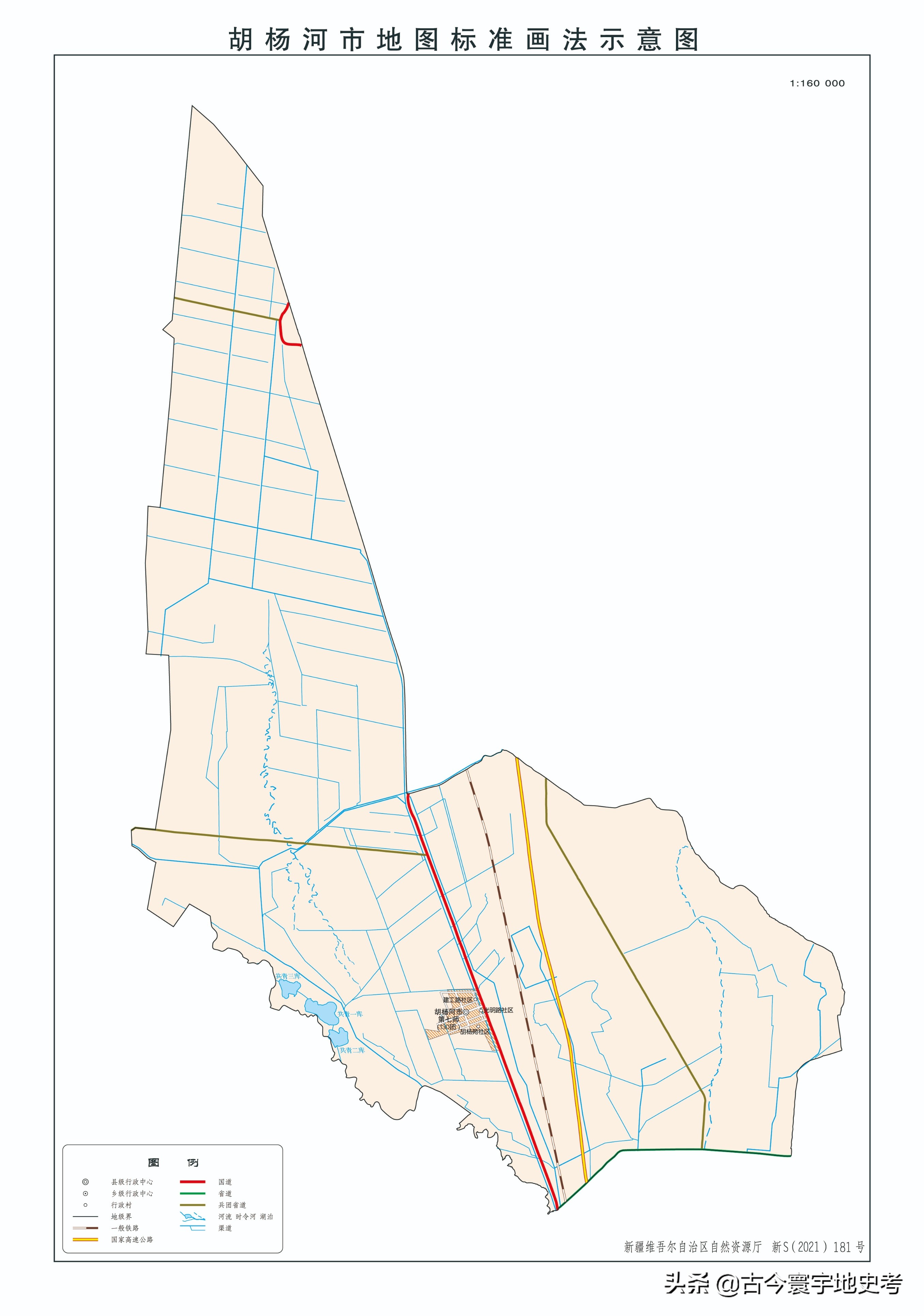 新疆维吾尔自治区各地市州、县地图