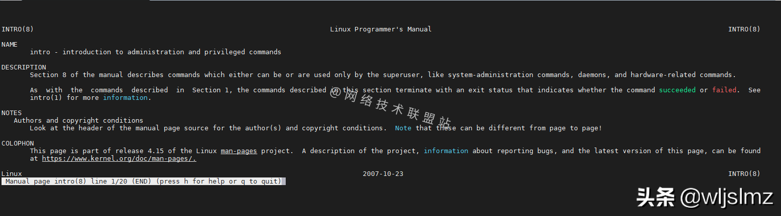 2000字教你如何玩转Linux man命令，隐藏技能非常nice