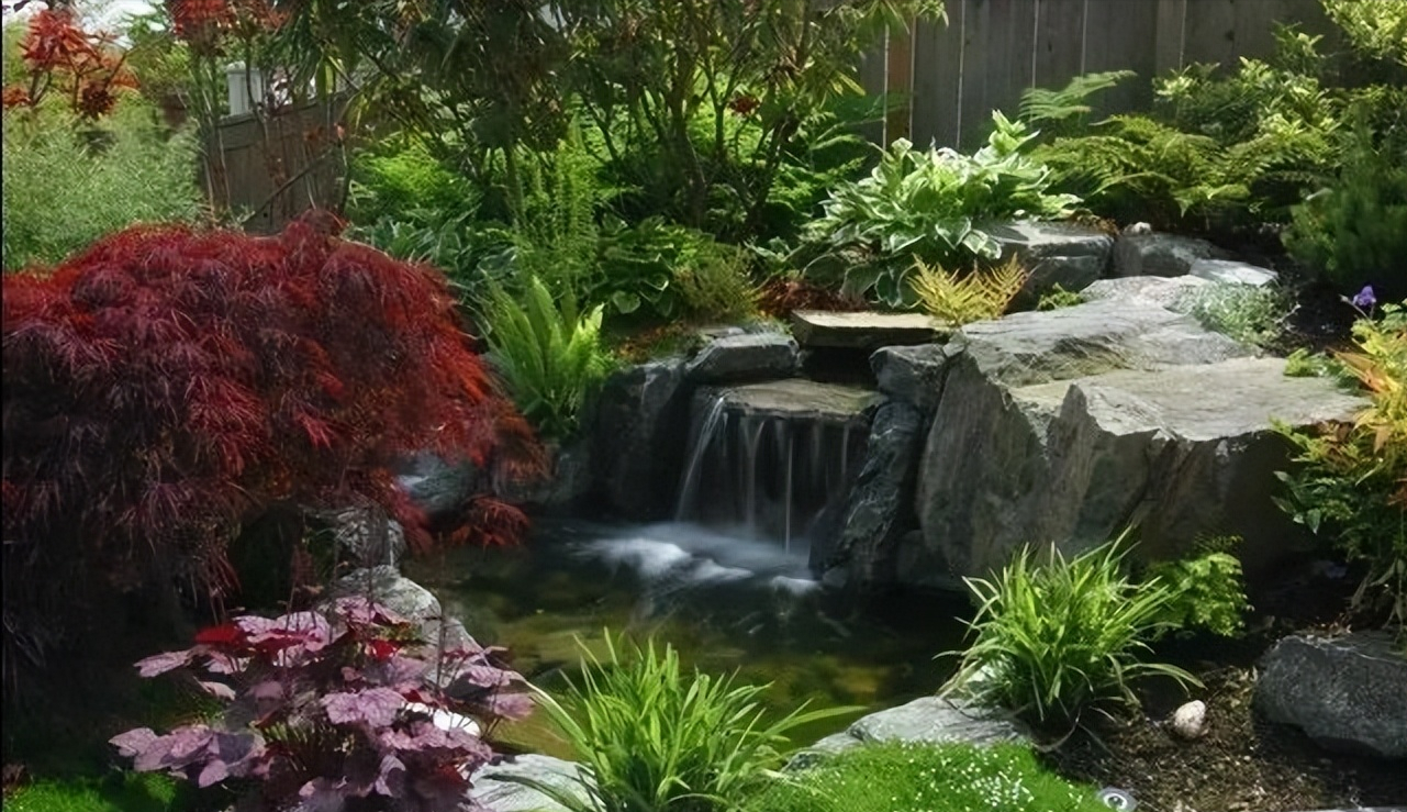 打造一个水景，让流水叮咚入梦来