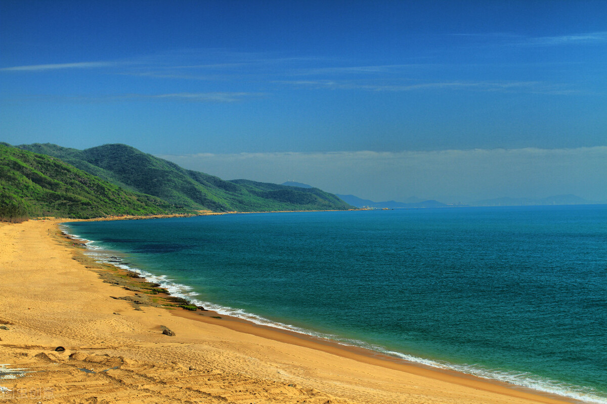 漂亮的大海高清圖片大全.海邊唯美風景.藍天大海風光,美麗治癒