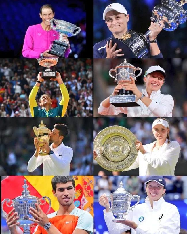 国际网球四大公开赛包括哪些（2022年网球四大满贯公开赛冠亚军）-趣拿体育