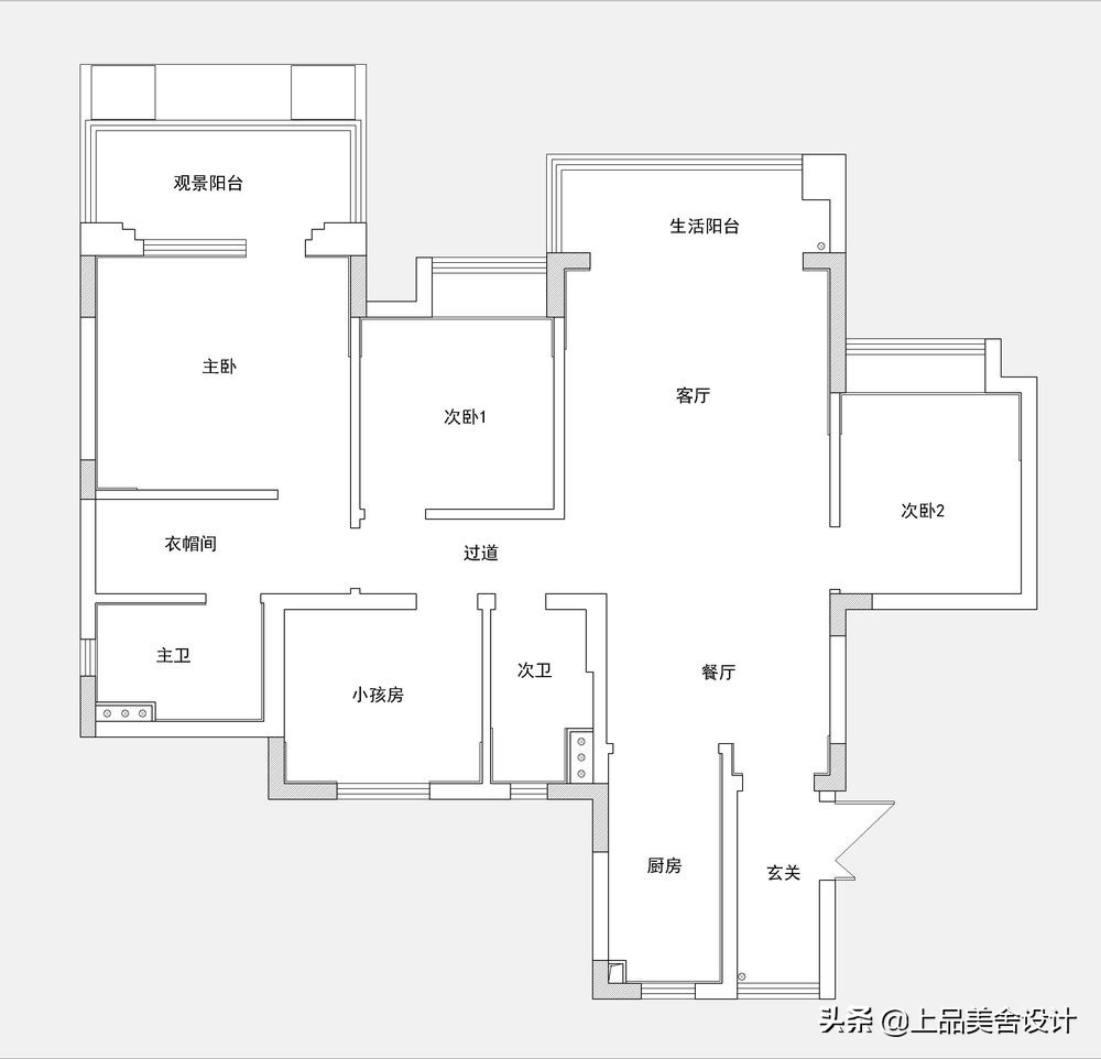 看他家将130㎡打造现代风，全房白色调，点缀跳色超显个性与时尚