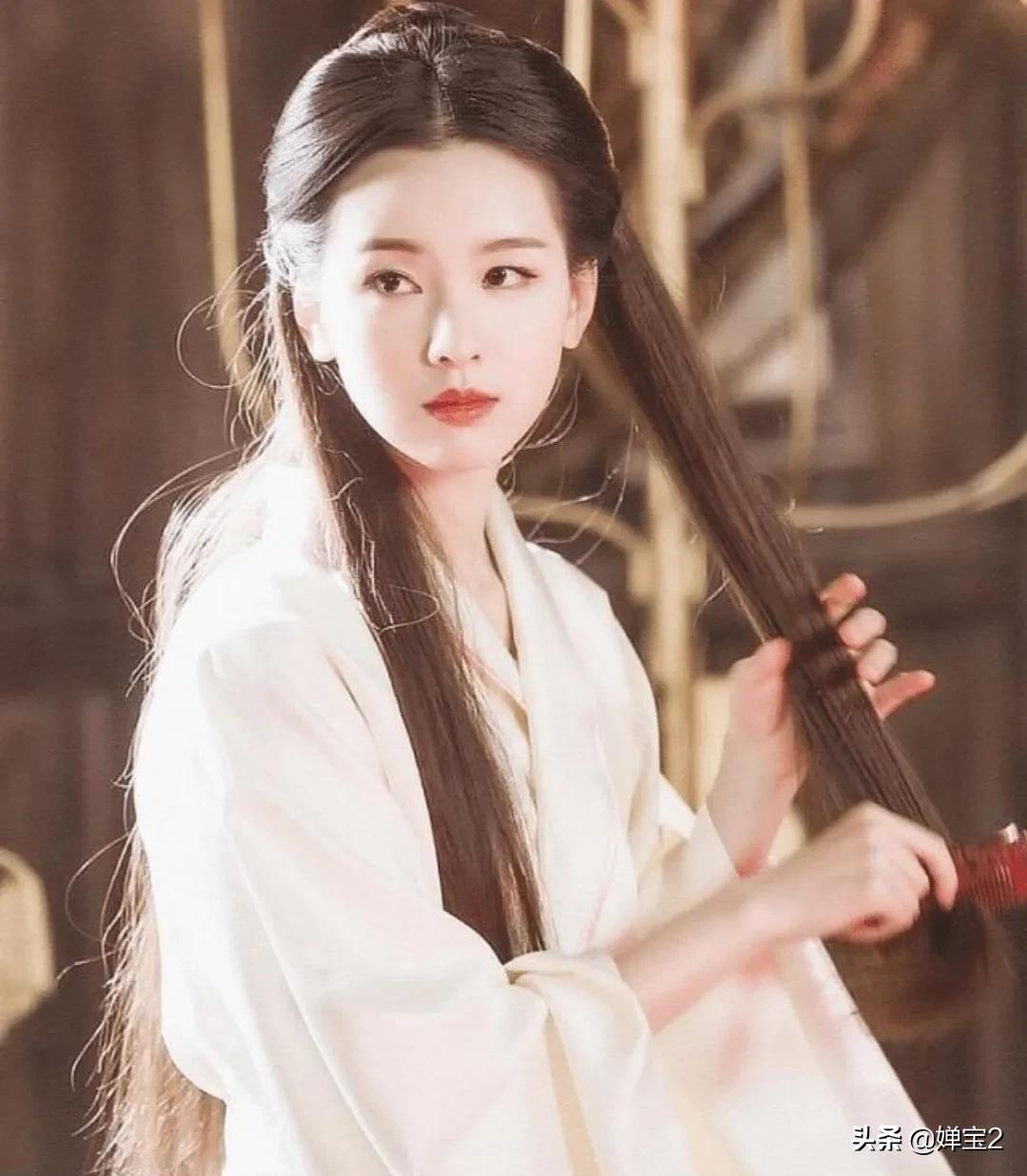 智慧与美貌并存—古装美人—陈都灵