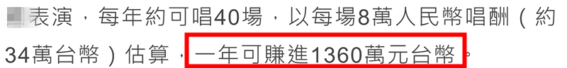 台湾歌手获得内地居住证！持证件难掩兴奋，52岁靠商演年赚3百万